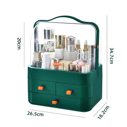 Organisateur Maquillage Luxe Transparent