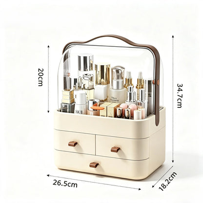Organisateur Maquillage Luxe Transparent